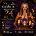 Psychic Medium Reading in 24 Hours - Find out Past, Present, Future