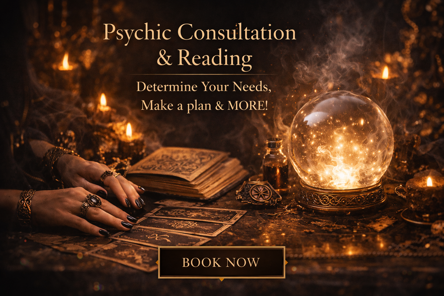 Psychic Consultation, Reading, Determine Your Needs, Make a plan & MORE!
