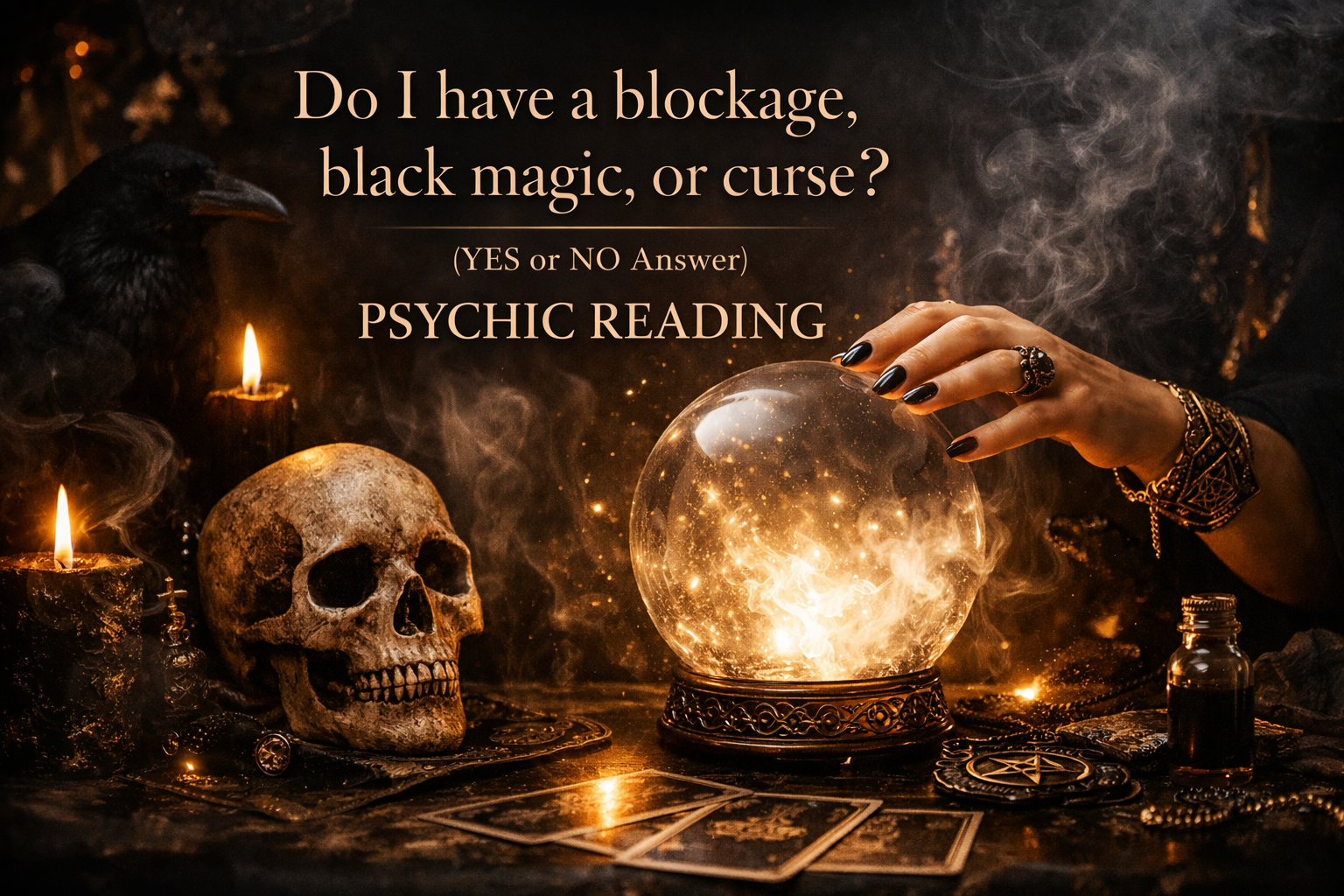 Do I have a blockage, black magic, or curse? (YES or NO Answer) Psychic Reading