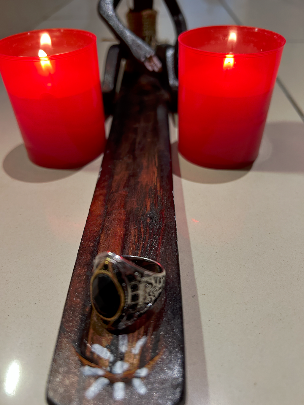 Black Stone Ring | Love, Dominance, Confidence, Aura Protection Manifestation Jewelry